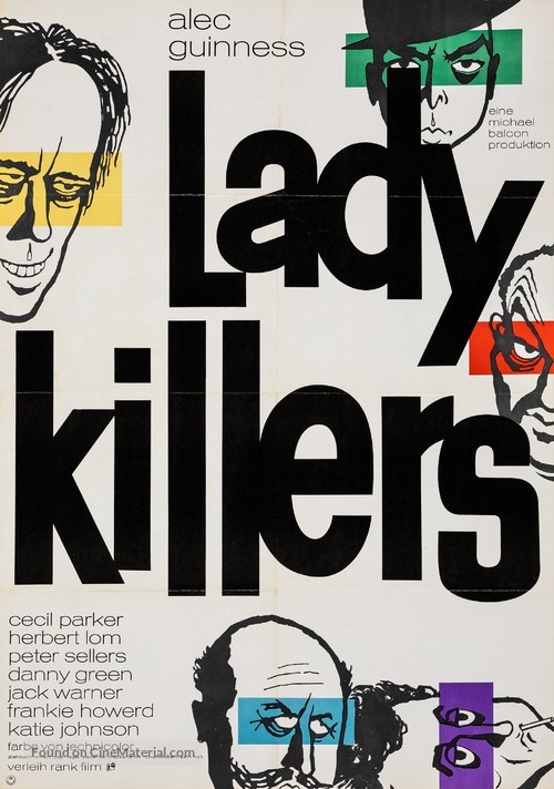 The Ladykillers - German Movie Poster