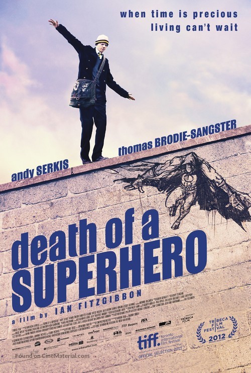 Death of a Superhero - Movie Poster