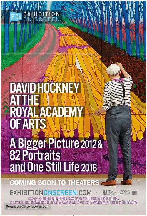 Exhibition on Screen: David Hockney at the Royal Academy of Arts - British Movie Poster