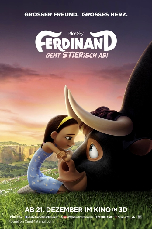 Ferdinand - Swiss Movie Poster