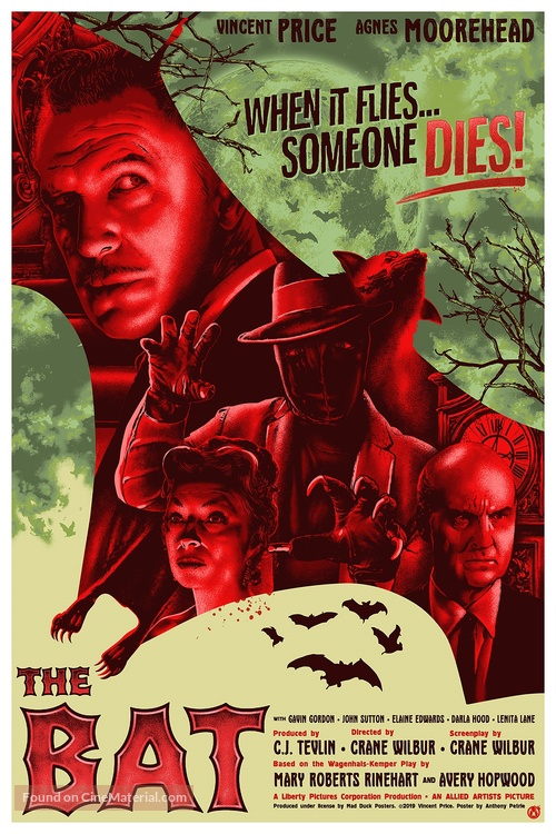 The Bat - poster