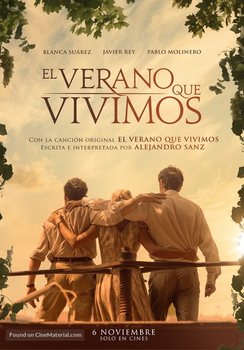 El verano que vivimos - Spanish Movie Poster
