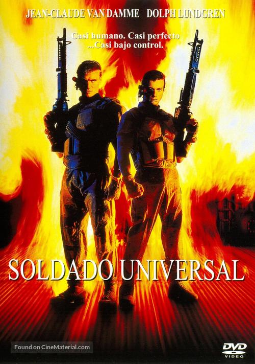 Universal Soldier - Spanish DVD movie cover