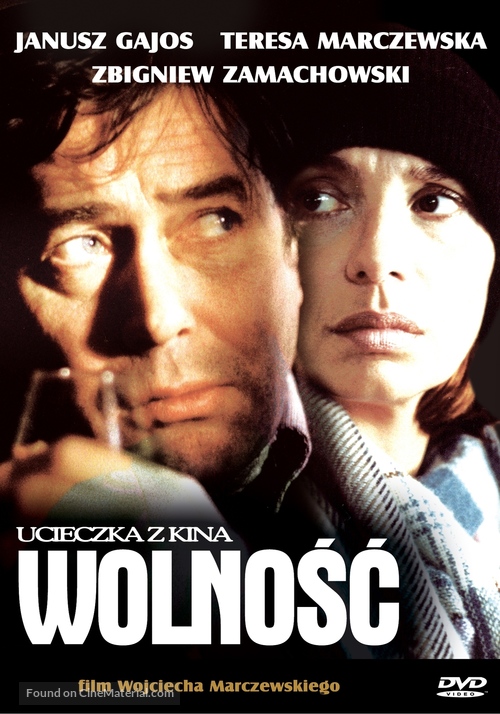 Ucieczka z kina &#039;Wolnosc&#039; - Polish DVD movie cover