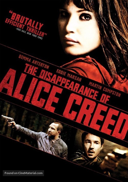 The Disappearance of Alice Creed - Movie Cover