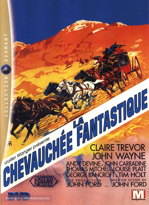 Stagecoach - French DVD movie cover