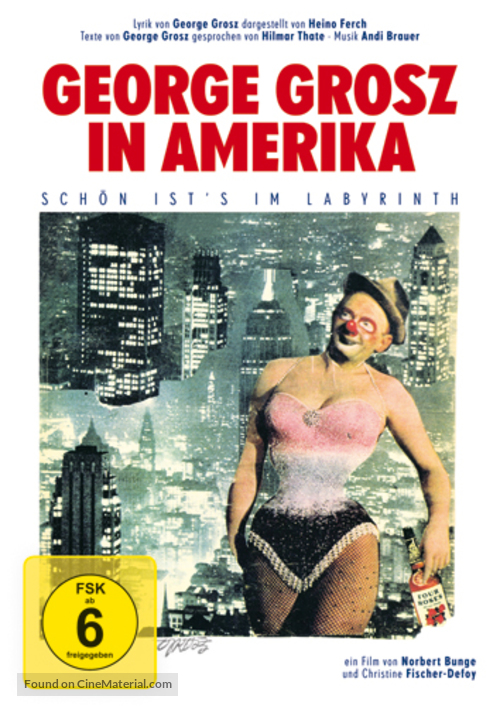 Sch&ouml;n ist&#039;s im Labyrinth - George Grosz in Amerika - German Movie Poster