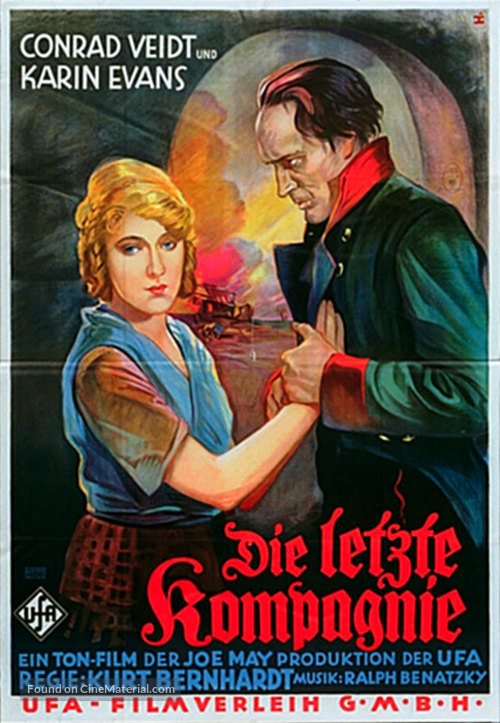 Die letzte Kompagnie - German Movie Poster
