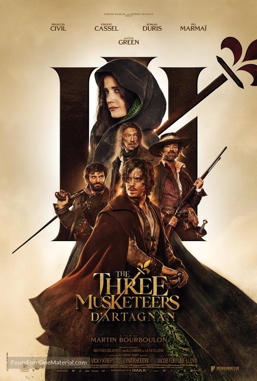Les trois mousquetaires: D&#039;Artagnan - British Movie Poster