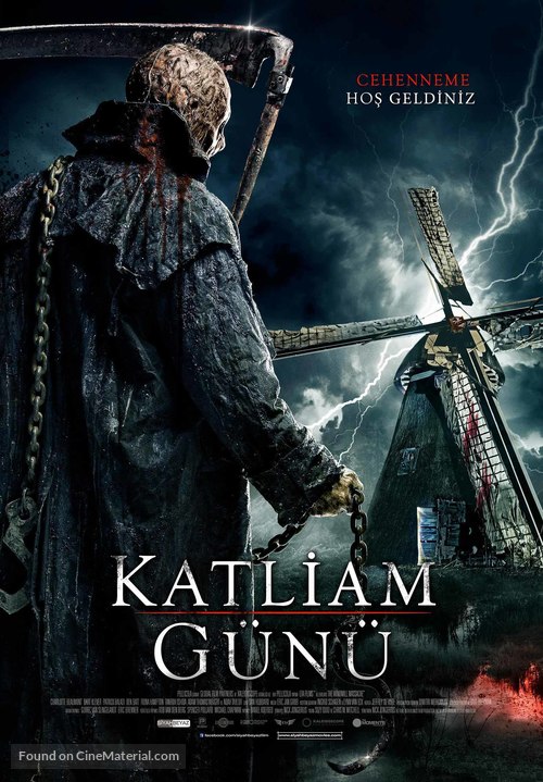 The Windmill Massacre - Turkish Movie Poster