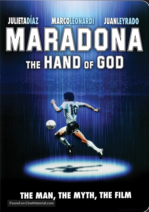 Maradona, la mano di Dio - DVD movie cover