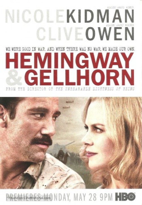 Hemingway &amp; Gellhorn - Movie Poster