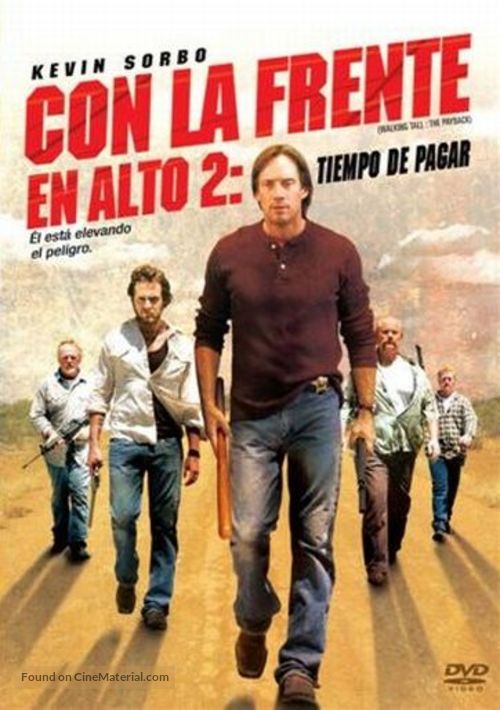 Walking Tall: The Payback - Mexican DVD movie cover