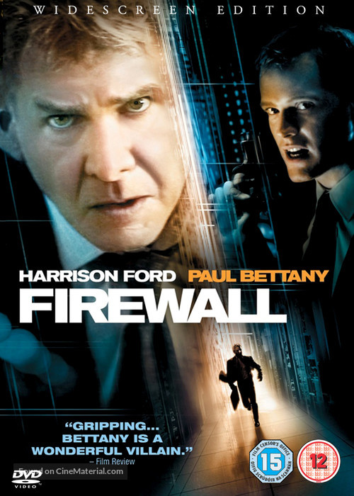 Firewall - British DVD movie cover