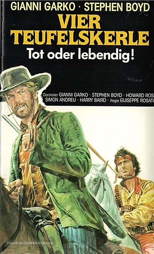 Campa carogna... la taglia cresce - German VHS movie cover