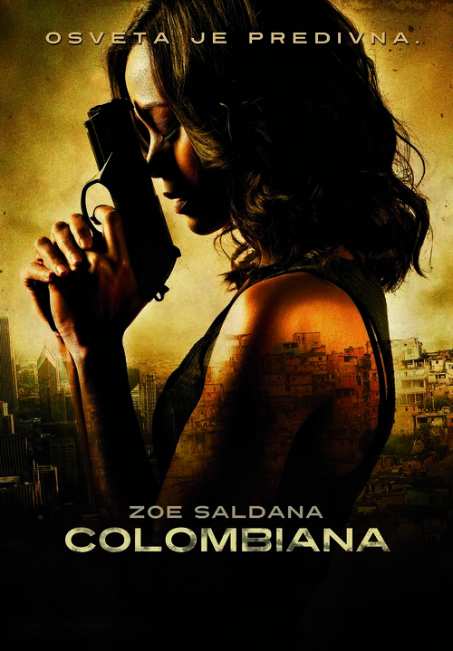 Colombiana - Serbian Movie Poster