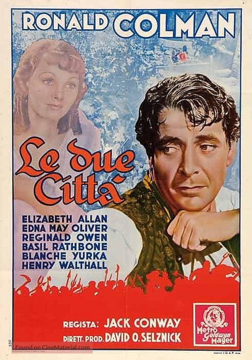 A Tale of Two Cities - Italian Movie Poster