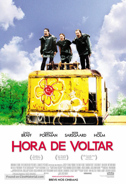 Garden State - Brazilian Movie Poster