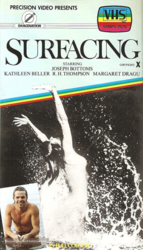 Surfacing - VHS movie cover