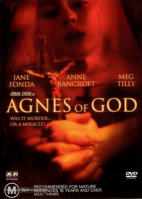 Agnes of God - Australian DVD movie cover