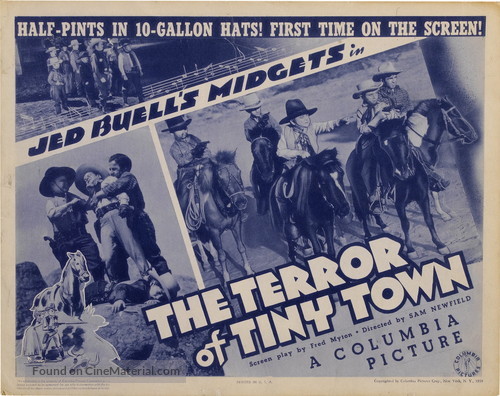 The Terror of Tiny Town - Movie Poster