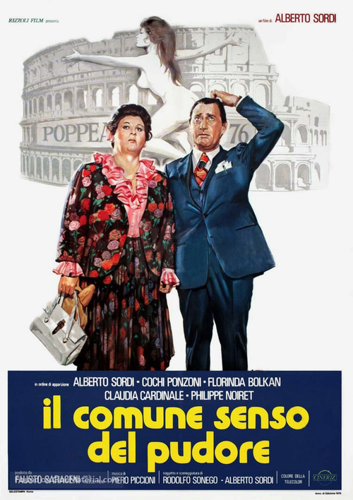 Il comune senso del pudore - Italian Theatrical movie poster