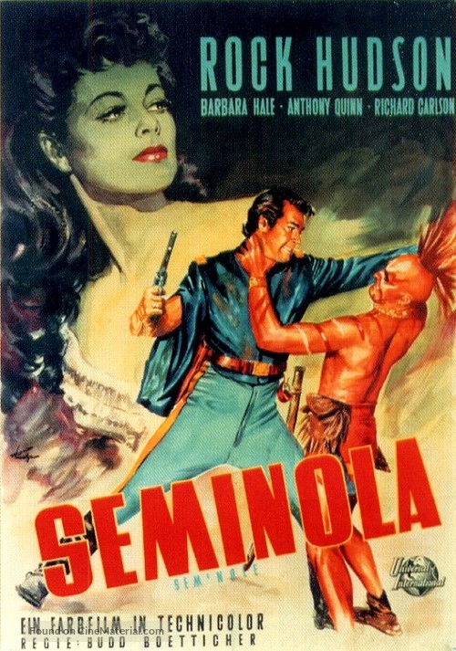 Seminole - German Movie Poster