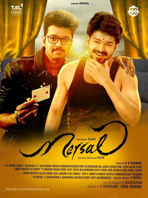 Mersal - Indian Movie Poster