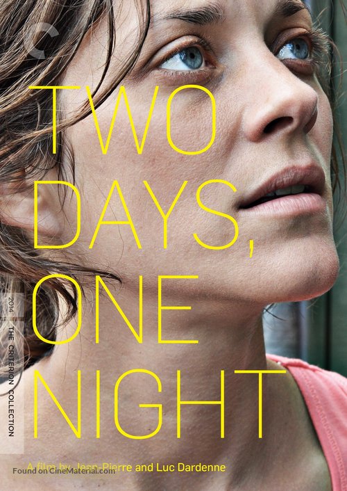 Deux jours, une nuit - DVD movie cover