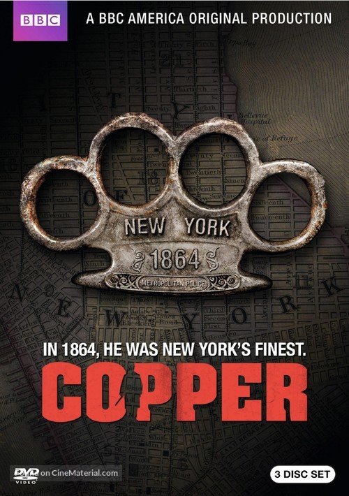 &quot;Copper&quot; - DVD movie cover