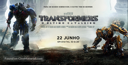 Transformers: The Last Knight - Brazilian Movie Poster