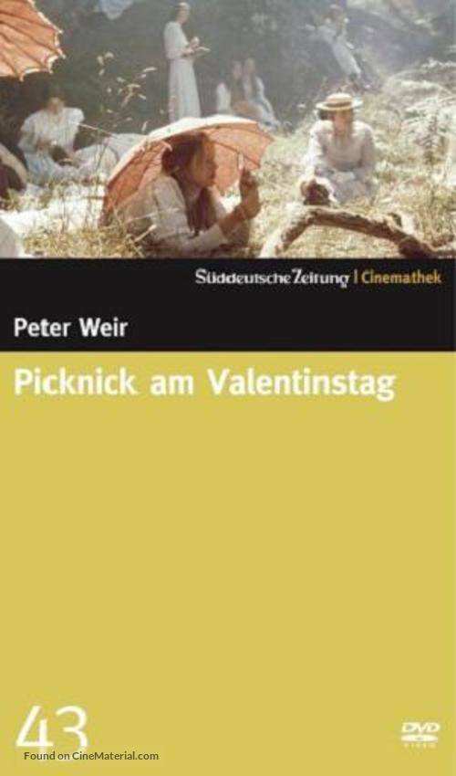 Picnic at Hanging Rock - German DVD movie cover