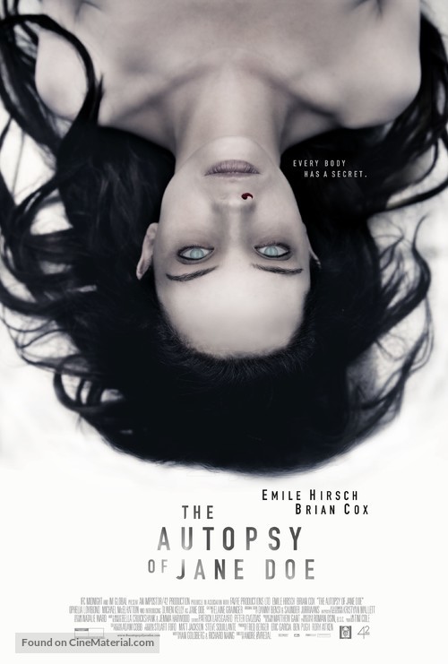 The Autopsy of Jane Doe - Movie Poster