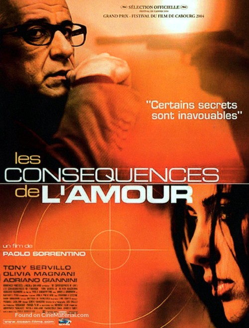 Conseguenze dell&#039;amore, Le - French Movie Poster