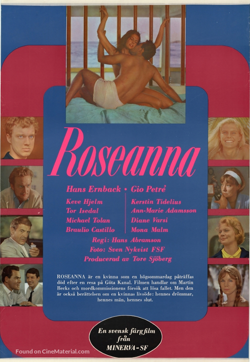 Roseanna - Swedish Movie Poster