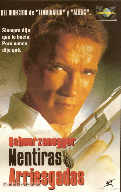 True Lies - Spanish VHS movie cover