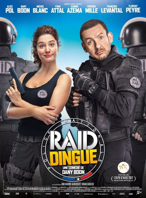 Raid dingue - Belgian Movie Poster