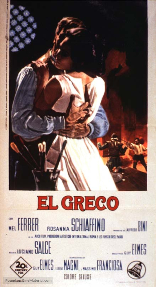 El Greco - Italian Movie Poster