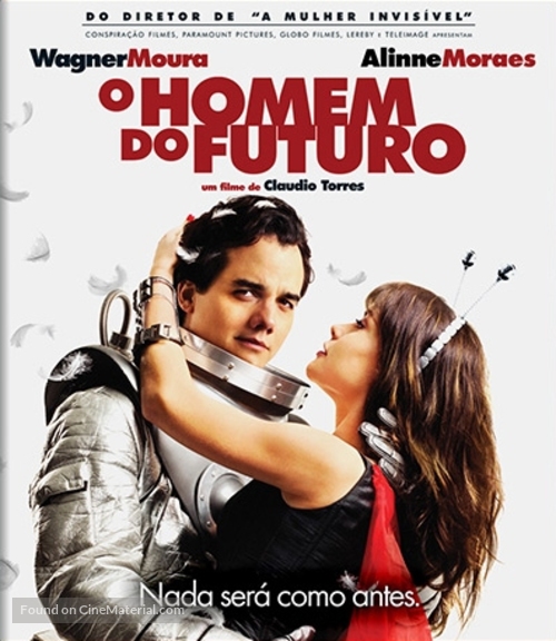 O Homem do Futuro - Brazilian Blu-Ray movie cover
