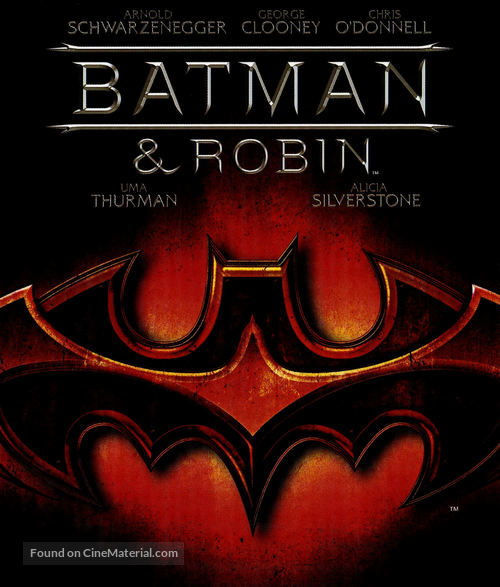 Batman And Robin - Blu-Ray movie cover