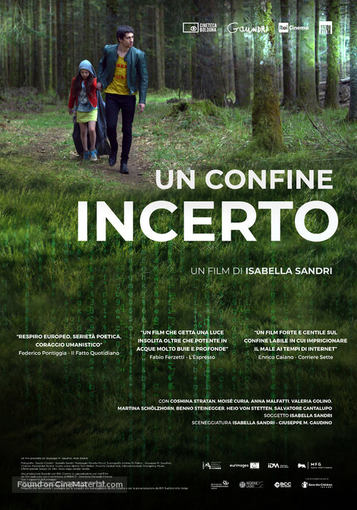 Un confine incerto - Italian Movie Poster