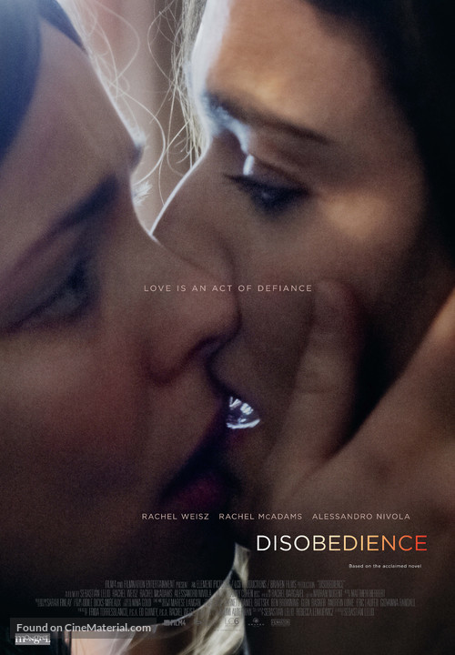 Disobedience - Canadian Movie Poster