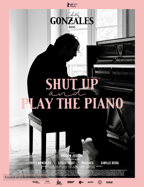 Shut Up and Play the Piano - French Movie Poster