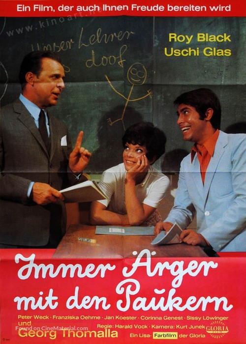 Immer &Auml;rger mit den Paukern - German Movie Poster