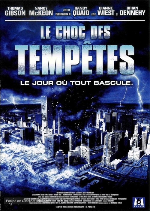 Category 6: Day of Destruction - French DVD movie cover
