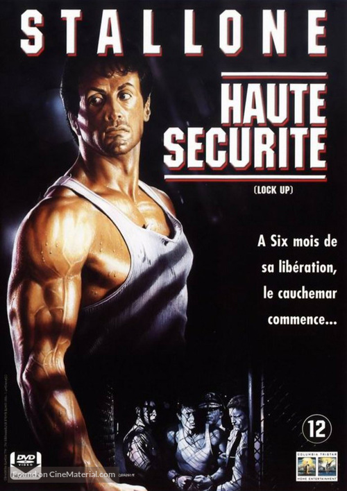 Lock Up - Belgian DVD movie cover
