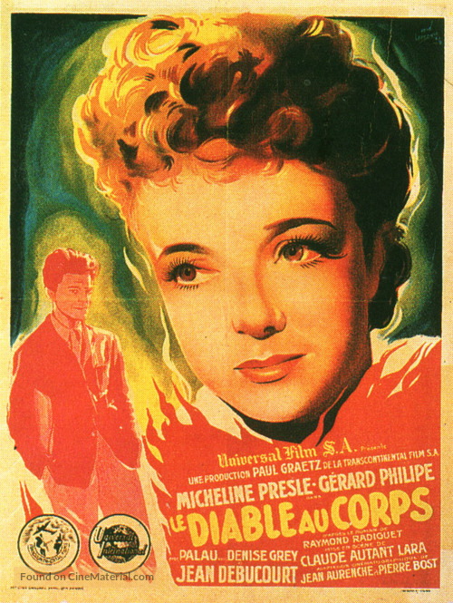 Le diable au corps - French Movie Poster