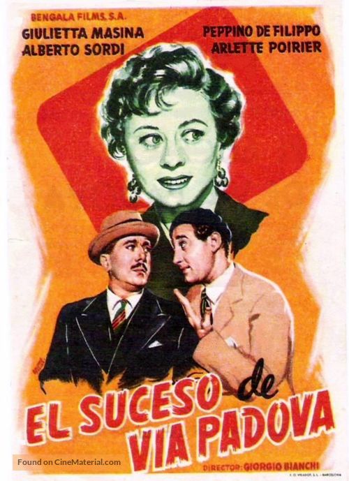 Via Padova 46 - Spanish Movie Poster