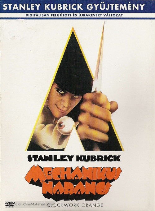 A Clockwork Orange - Hungarian DVD movie cover