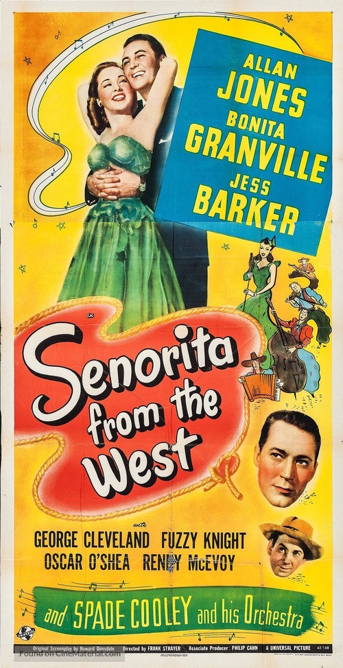 Senorita from the West - Movie Poster